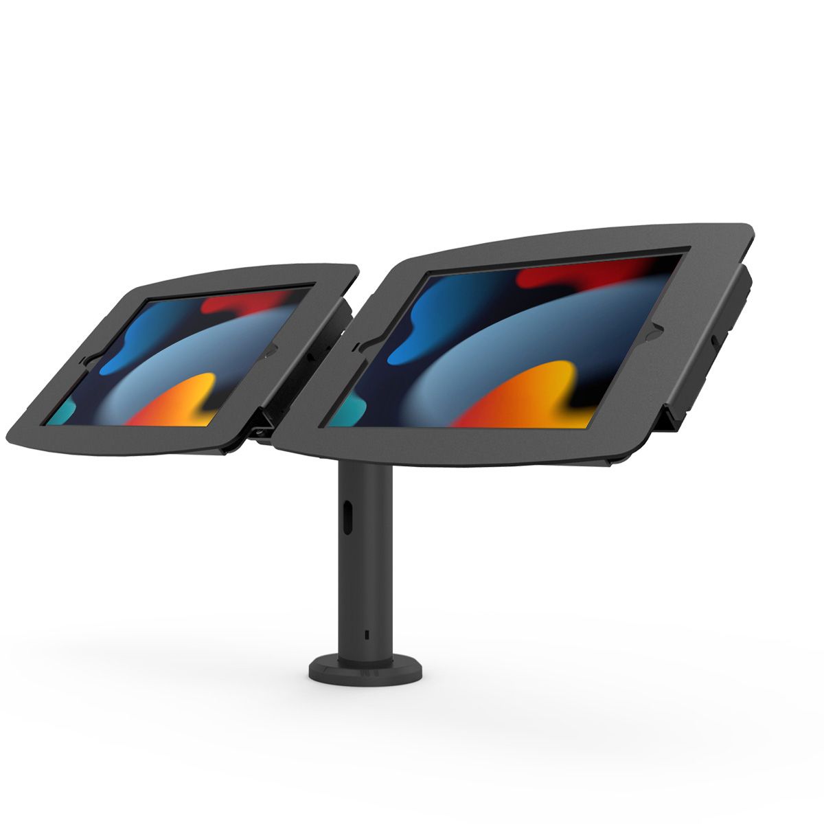 Tabletop tablet holder - THE RISE SPACE DUAL - Maclocks / Compulocks -  commercial / horizontal / secure